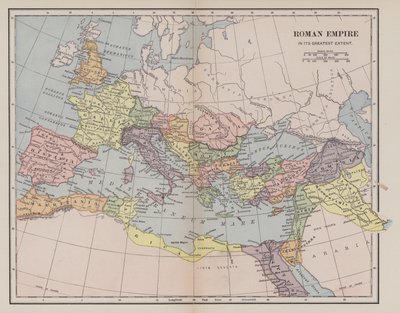 Roman Empire in Its Greatest Extent by American School